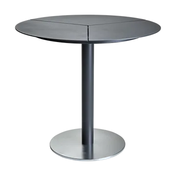 Peace Bistro cafébord Ø80 cm Anthracite - Brafab