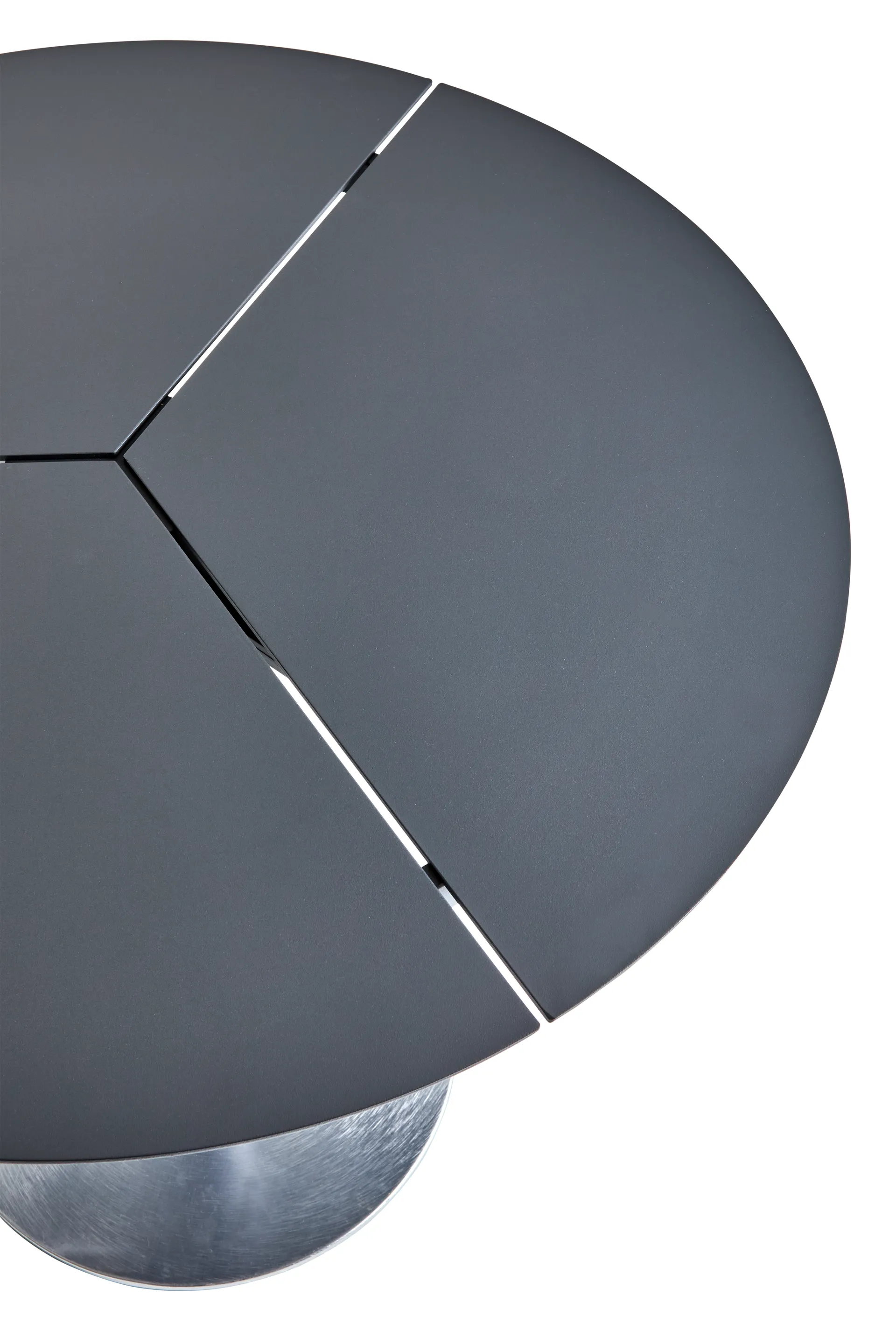 Peace Bistro cafébord Ø80 cm Anthracite,  Brafab