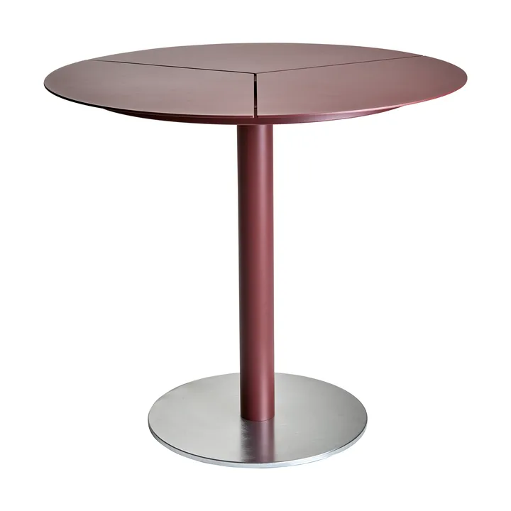 Peace Bistro cafébord Ø80 cm Zin red - Brafab