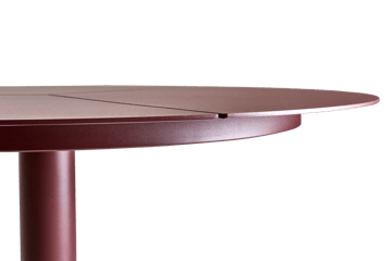 Peace Bistro cafébord Ø80 cm - Zin red - undefined - Brafab