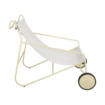 Poul Chair loungefåtölj - Lemon-off white - Brafab