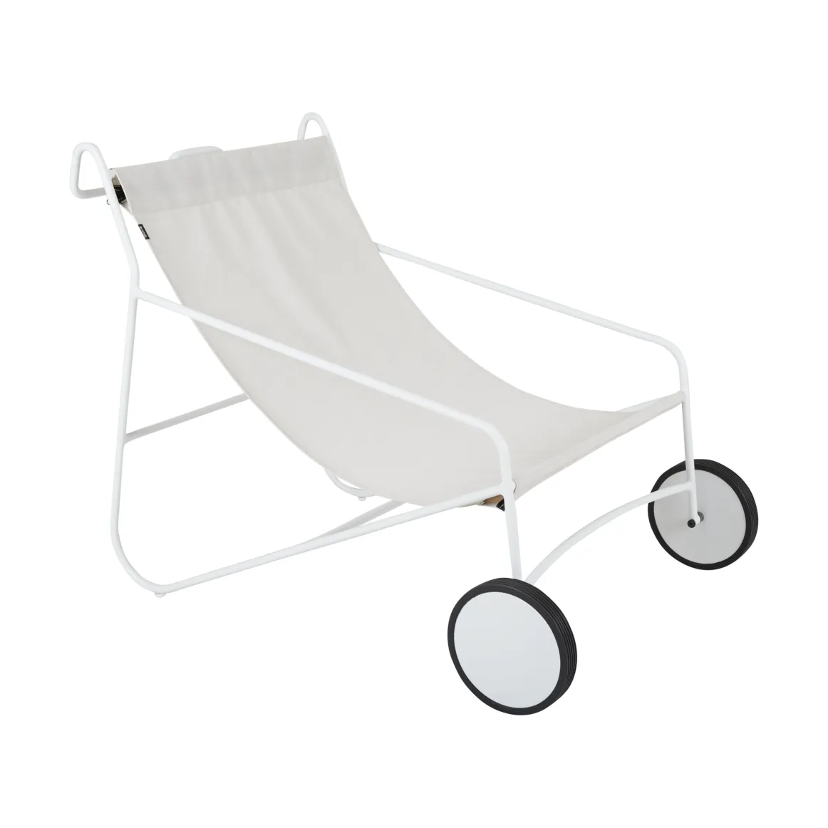 Poul Chair loungefåtölj, Vit Brafab