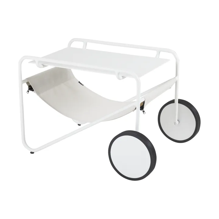 Poul Table sidobord - Vit-off white, 72x44 cm - Brafab