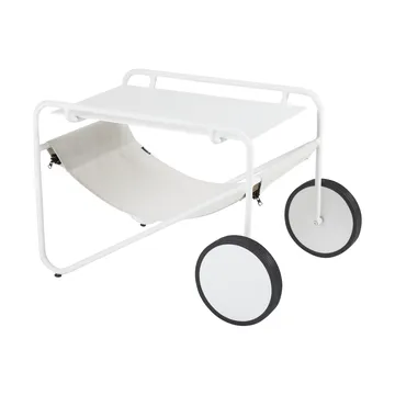 Poul Table sidobord - White-off white, 72x44 cm - Brafab