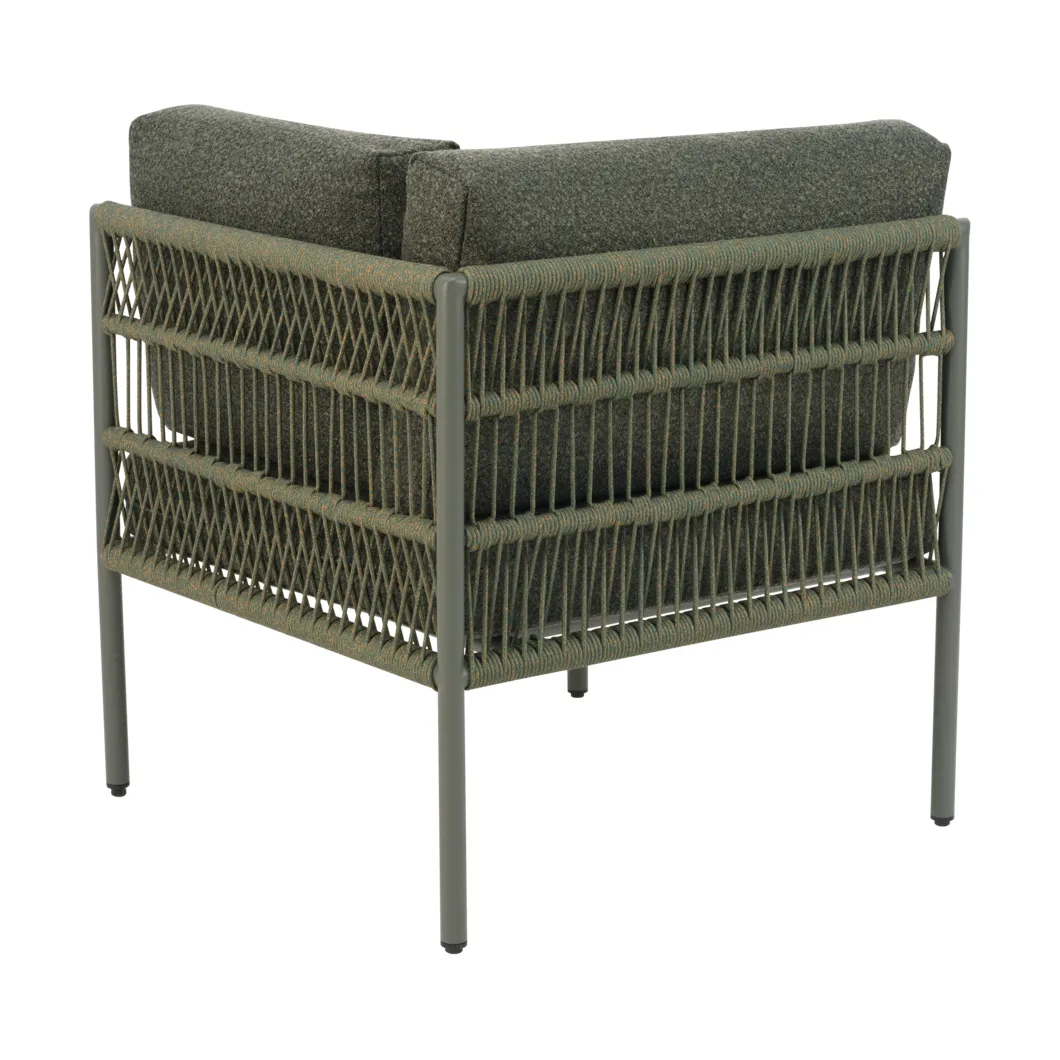 Reno soffmodul, Nordic green-raw avocado, hörn Brafab