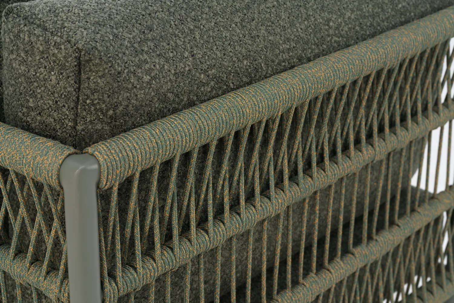 Reno soffmodul, Nordic green-raw avocado, hörn Brafab