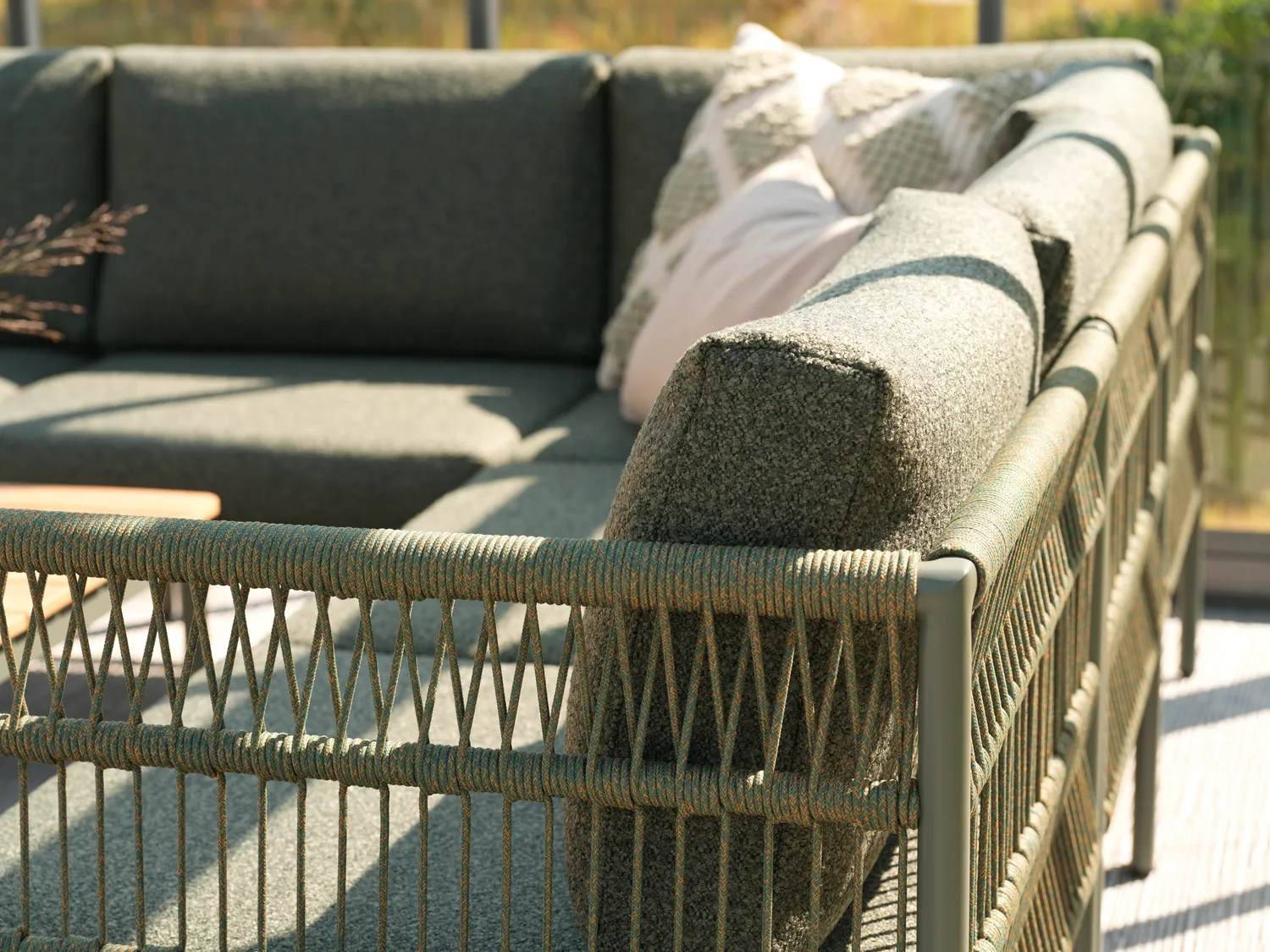 Reno soffmodul, Nordic green-raw avocado, mittdel Brafab