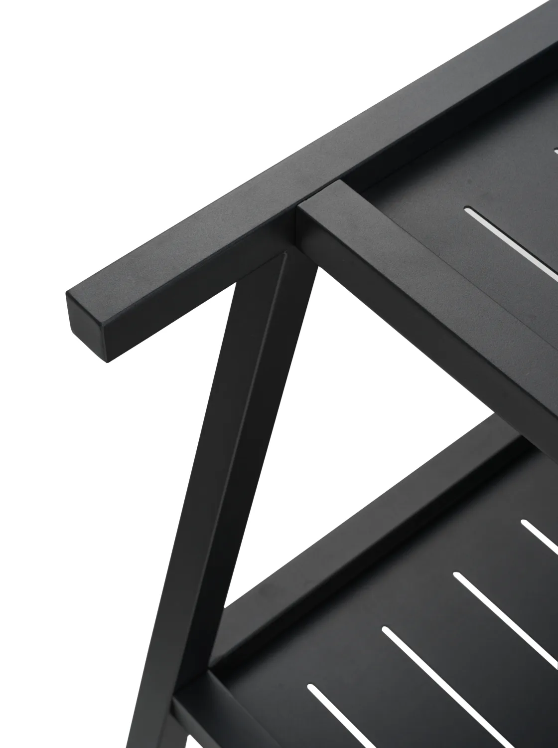 Samvaro serveringsvagn 86x49x69 cm, Svart Brafab