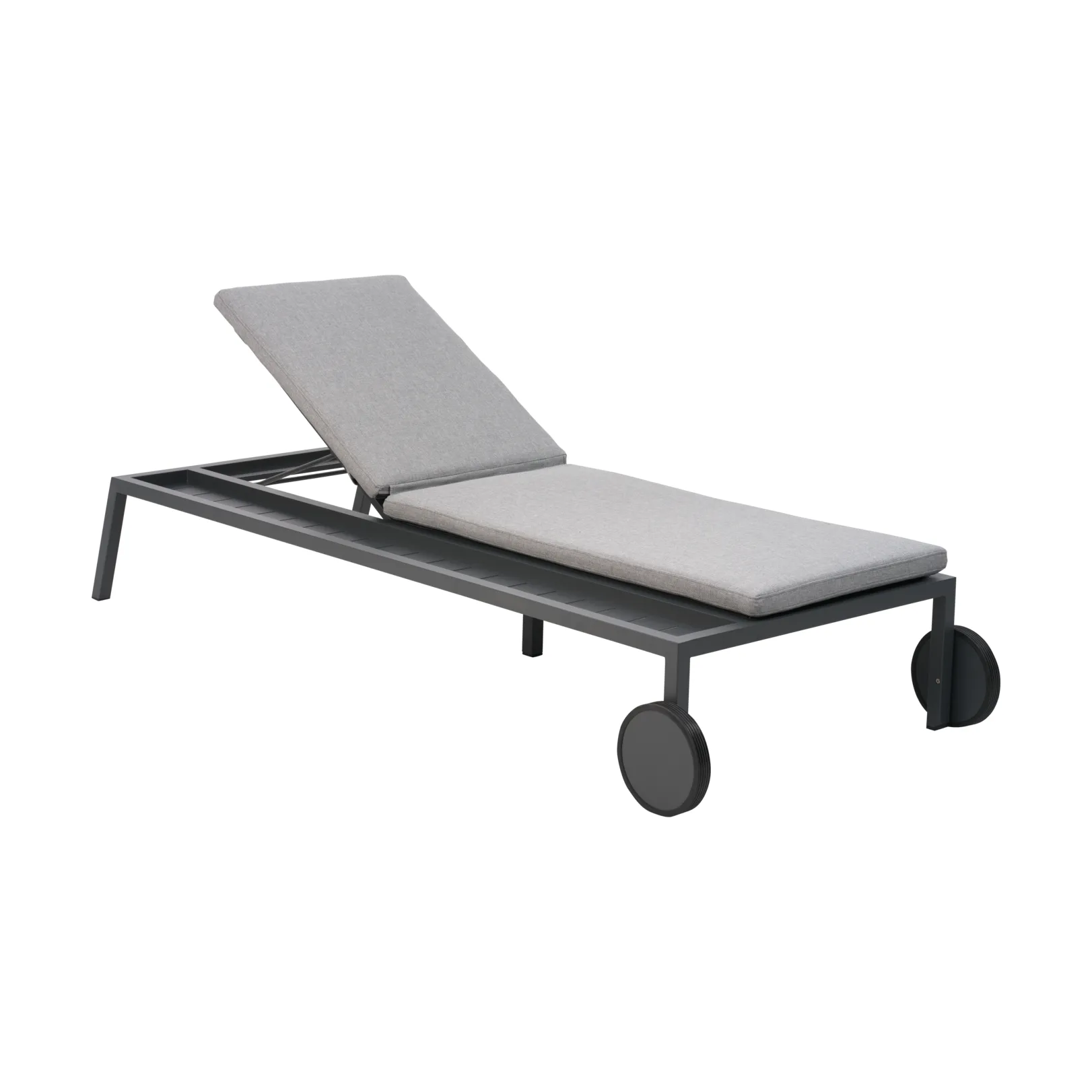 Samvaro vilsäng 218x92 cm, Antracit-pearl grey Brafab