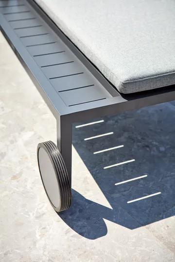 Samvaro vilsäng 218x92 cm - Antracit-pearl grey - Brafab