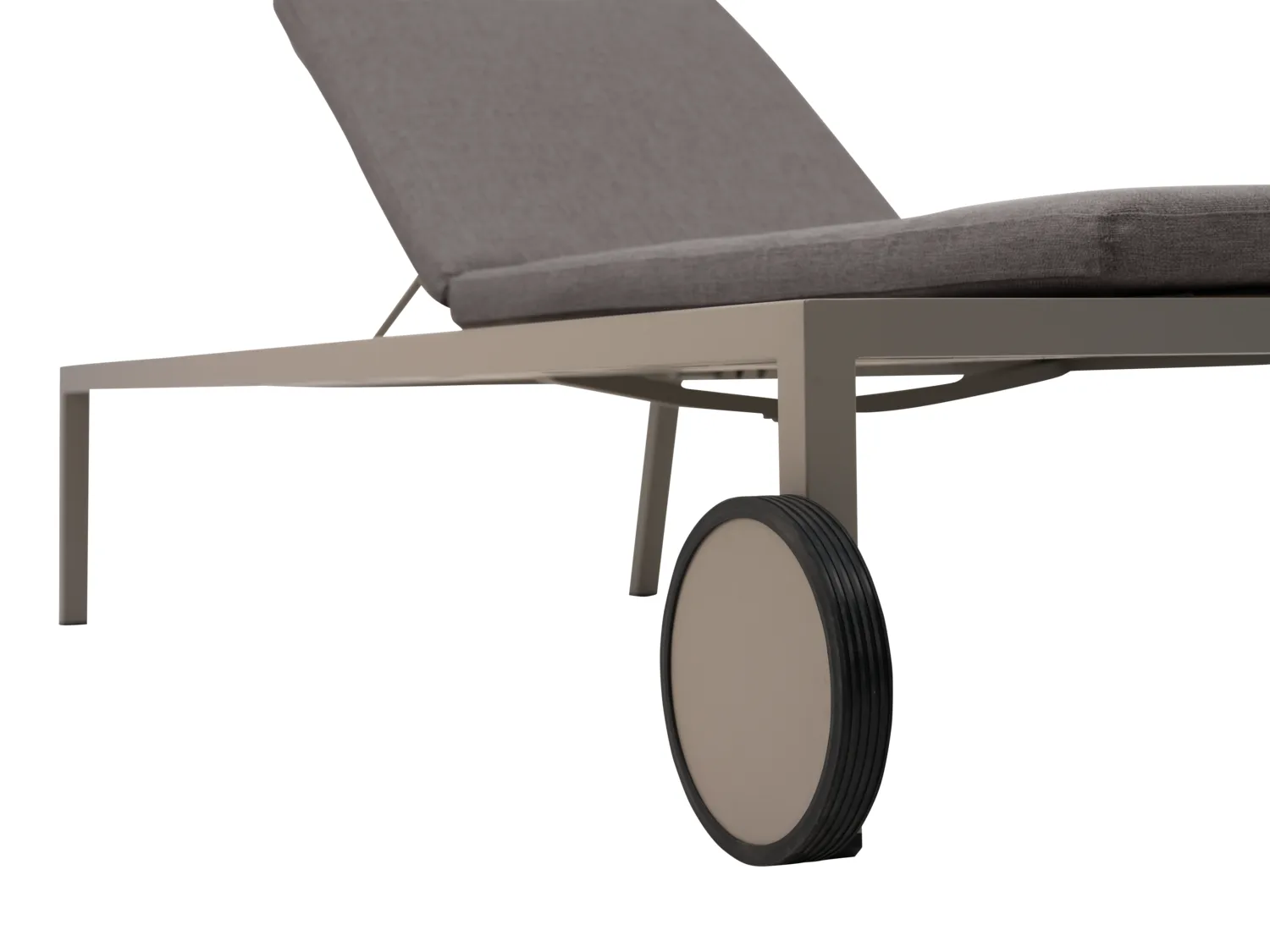 Samvaro vilsäng 218x92 cm, Khaki-soft dawn Brafab