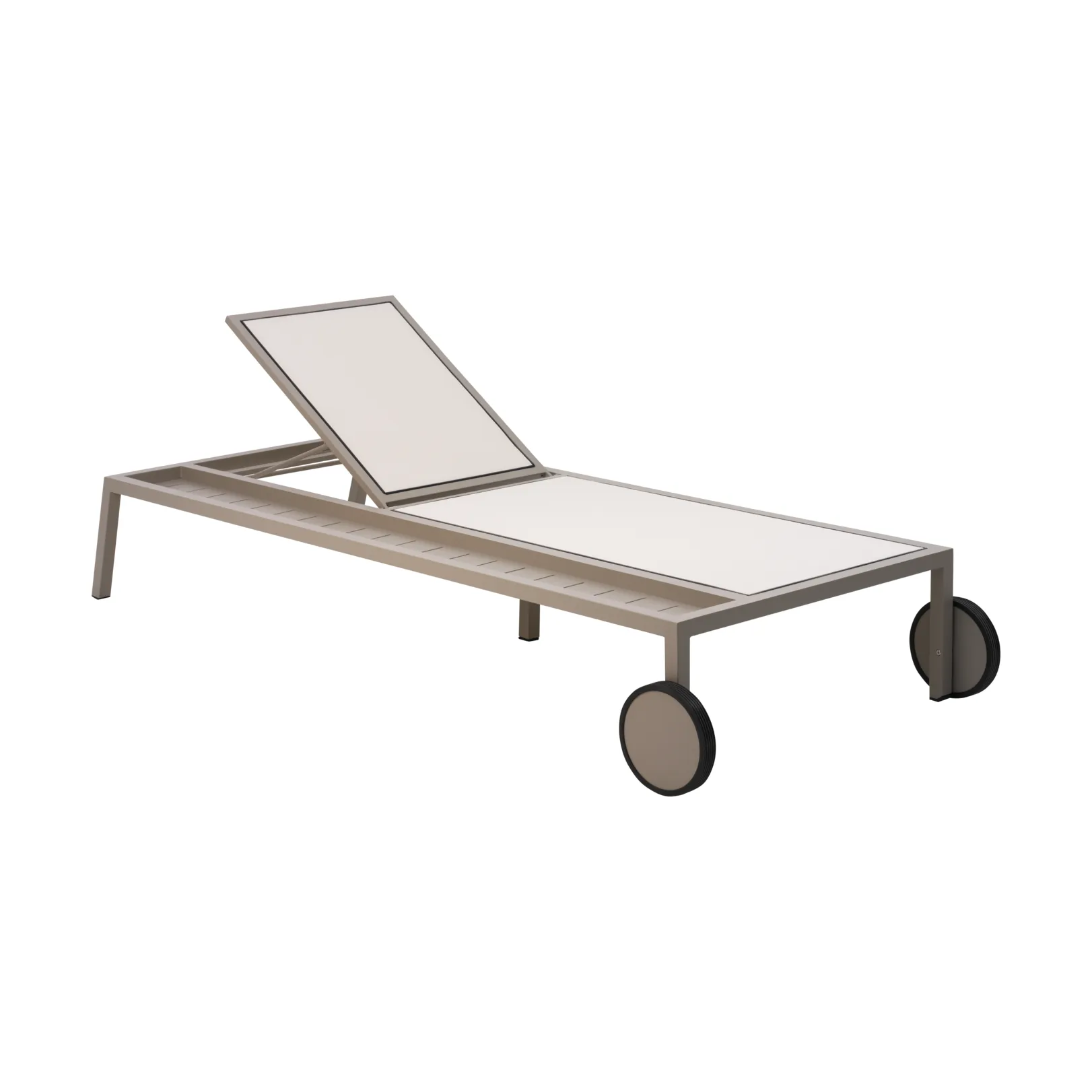 Samvaro vilsäng 218x92 cm, Khaki Brafab