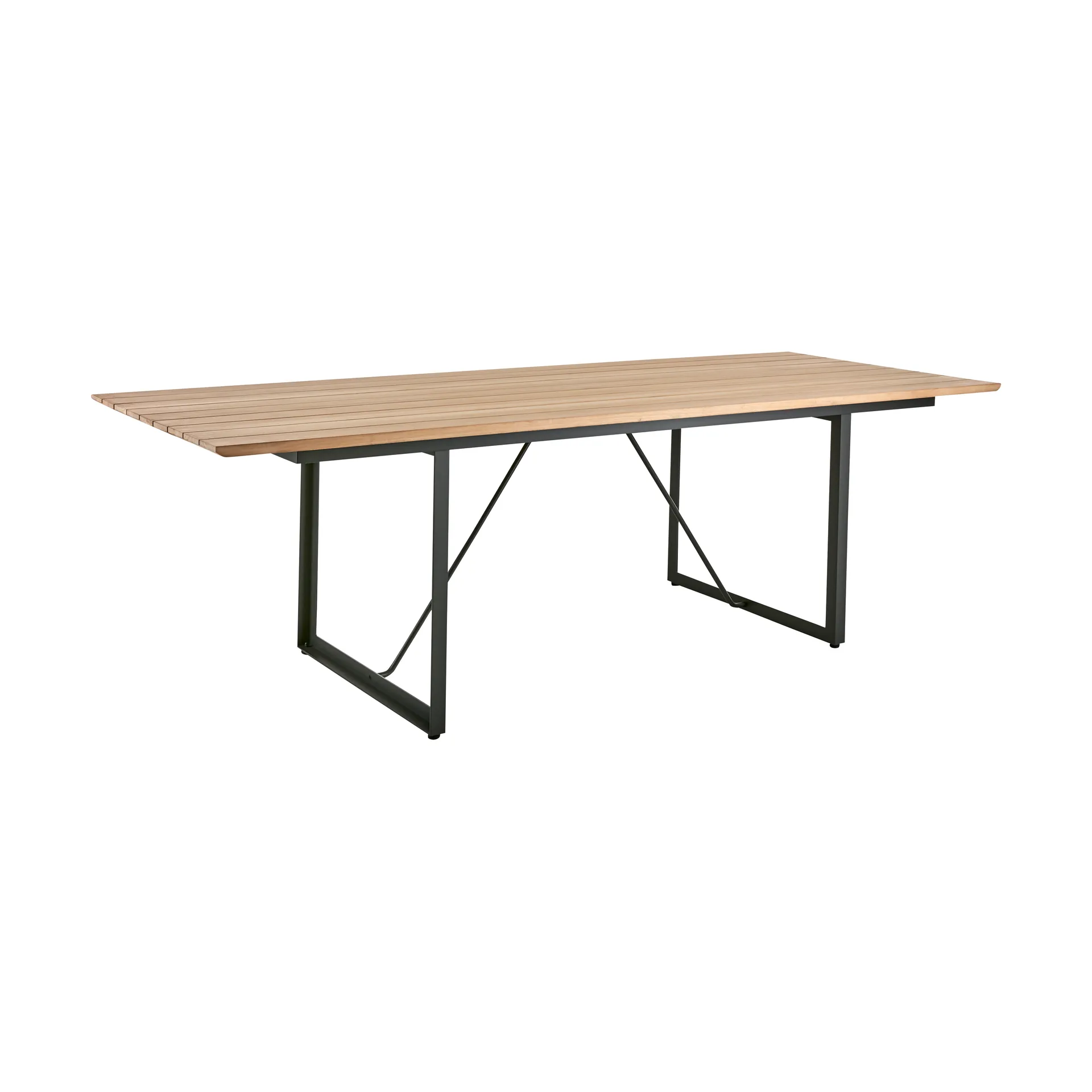 Shad matbord 240 cm teak-anthracite,  Brafab