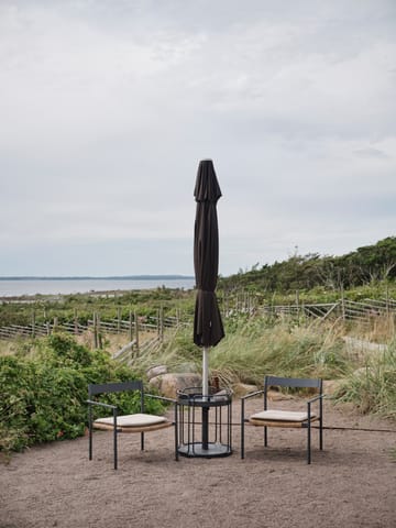 Shady sidobord och parasollfot - Anthracite - Brafab