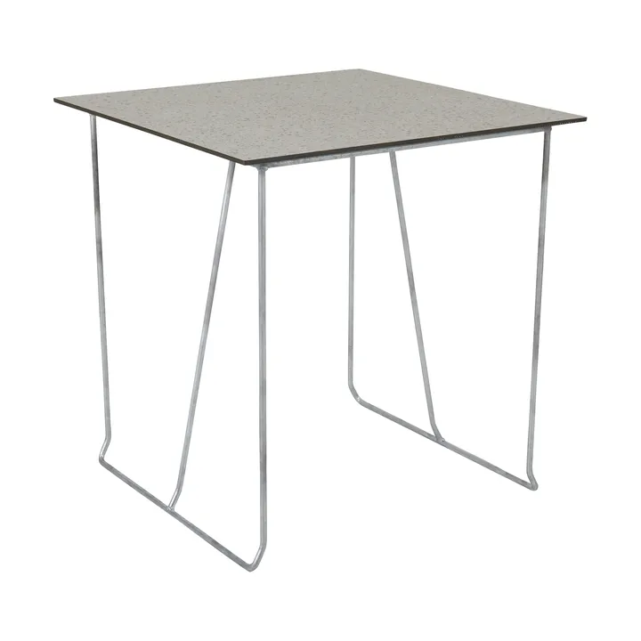 Sinarp Café matbord 70x70 cm beige terrazzo-galvaniserad - Brafab