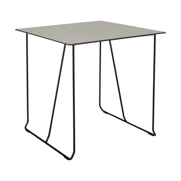 Sinarp Café matbord 70x70 cm beige terrazzo-svart - undefined - Brafab