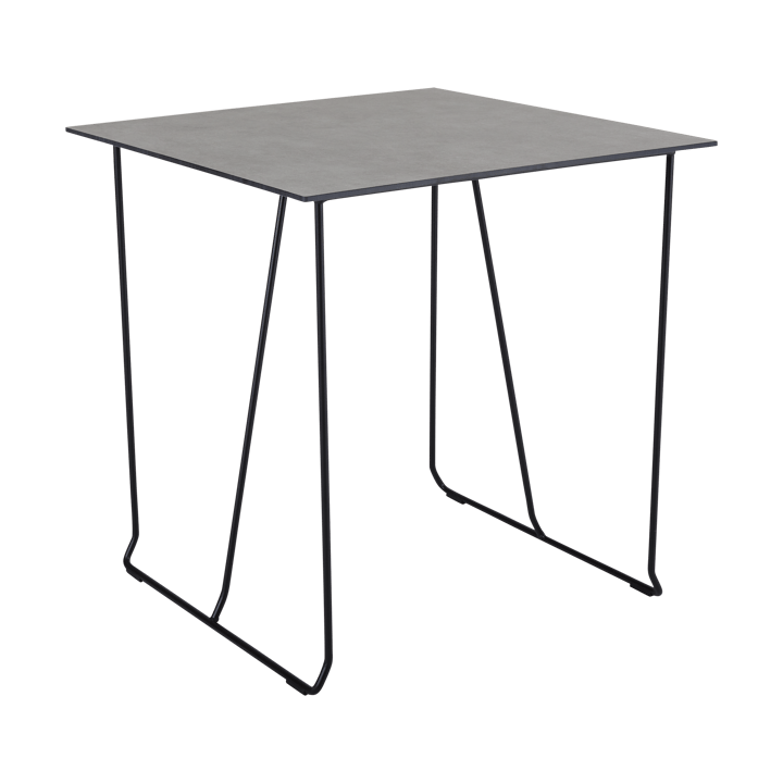 Sinarp Café matbord 70x70 cm betong-svart - undefined - Brafab
