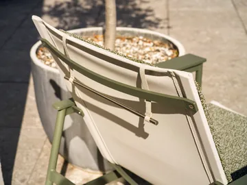 Soro loungefåtölj - Nordic green-teddy verde - Brafab