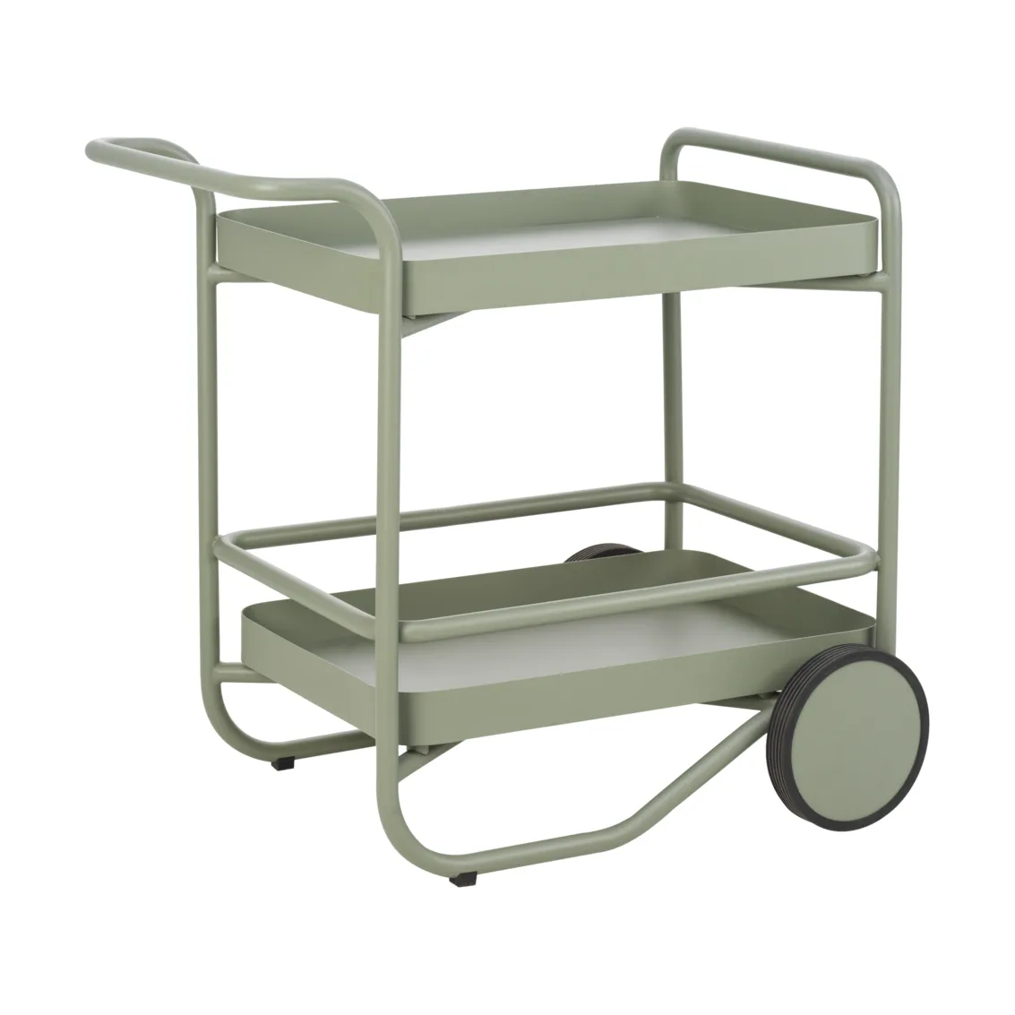 Trolly serveringsvagn 88x59 cm, Dusty green Brafab