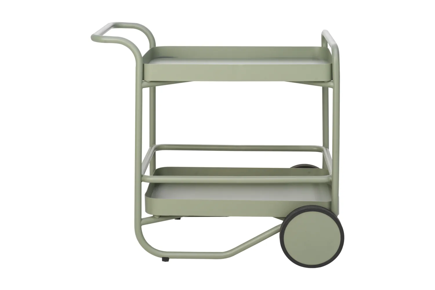 Trolly serveringsvagn 88x59 cm, Dusty green Brafab