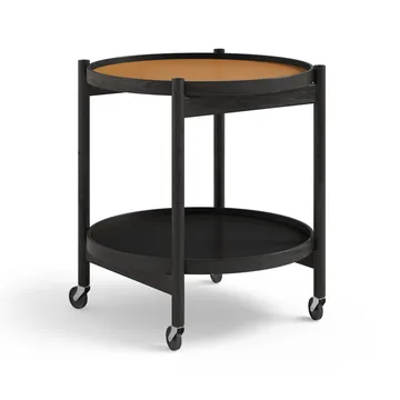 Bølling Tray Table model 50 rullbord - clay, svartlackat ekstativ - Brdr. Krüger