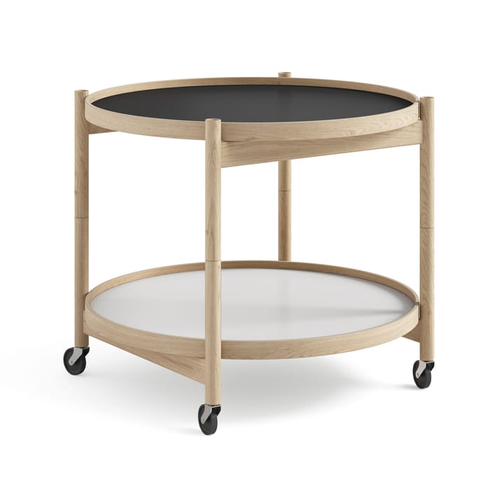 Bølling Tray Table model 60 rullbord - base, obehandlat ekstativ - Brdr. Krüger