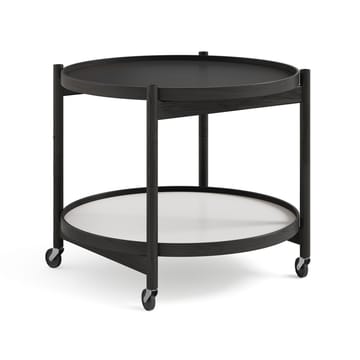 Bølling Tray Table model 60 rullbord - base, svartlackat ekstativ - Brdr. Krüger