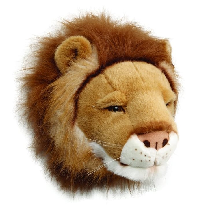 Lejonhuvud för vägg - lejon - Brigbys