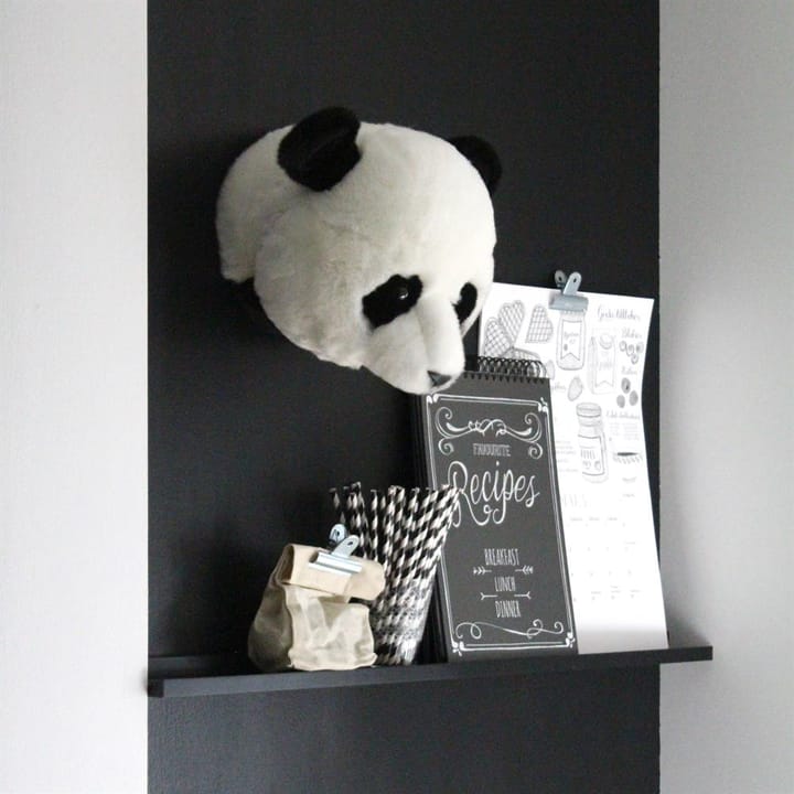 Pandahuvud för vägg, panda Brigbys