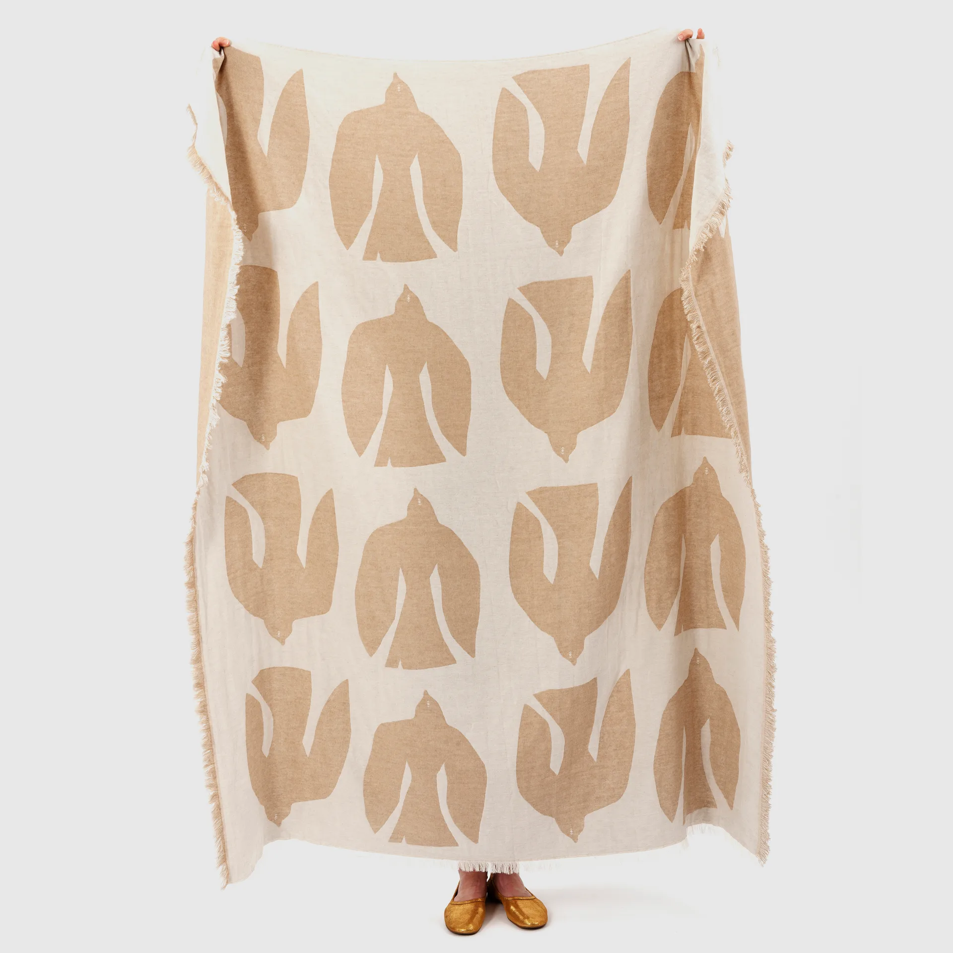 Early bird ullfilt 130x170 cm, Sand Brita Sweden