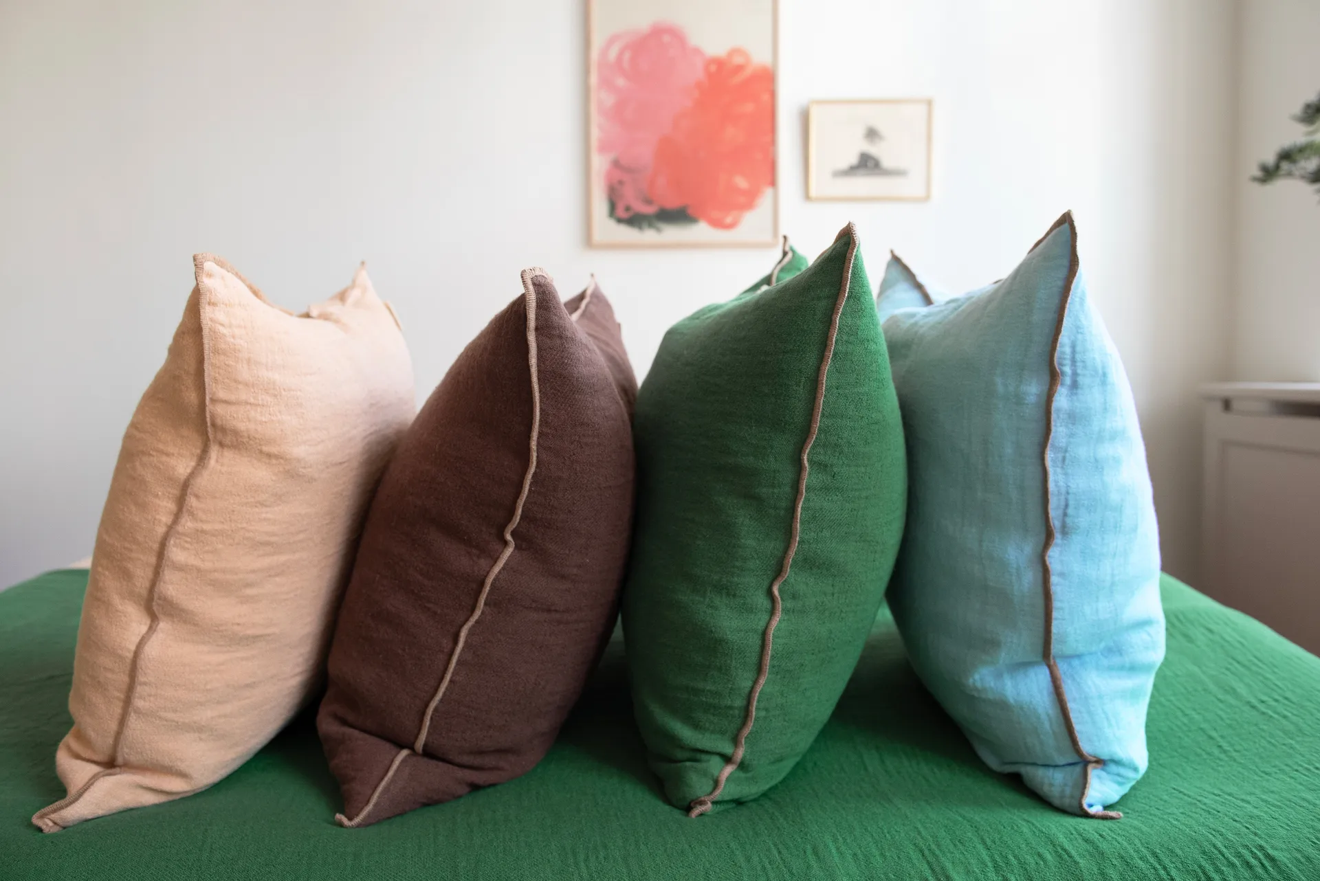 Evy kuddfodral, Light blue, 50x50 cm Brita Sweden