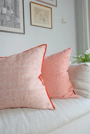 Field kuddfodral - Red, 50x50 cm - Brita Sweden