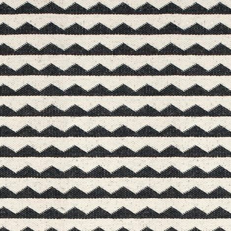 Gittan matta stor svart - 150 x 200 cm - Brita Sweden