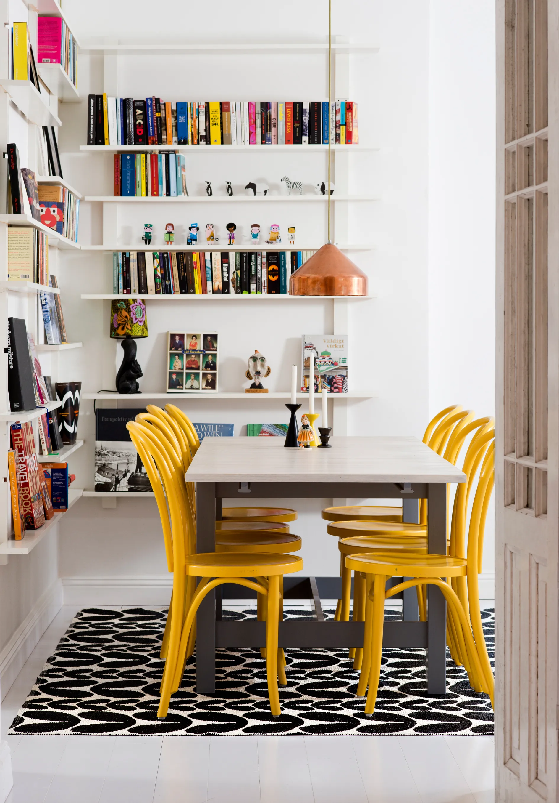 Karin matta svart, 70 x 200 cm Brita Sweden