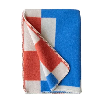 Marta filt - Blue, 180x130 cm - Brita Sweden