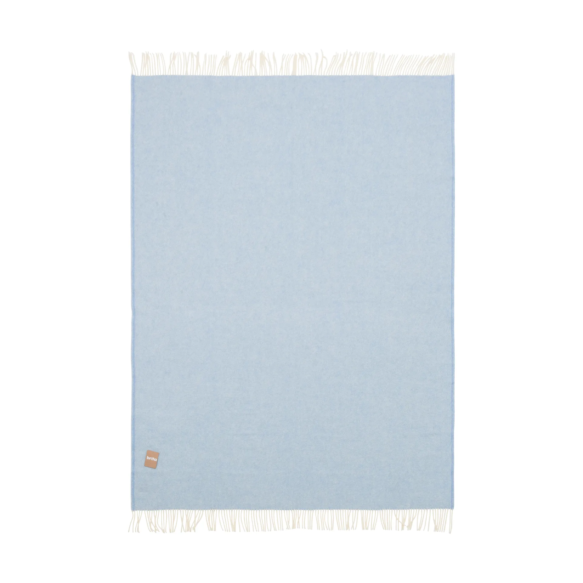 Mono ullfilt 170x130 cm, Mist Brita Sweden