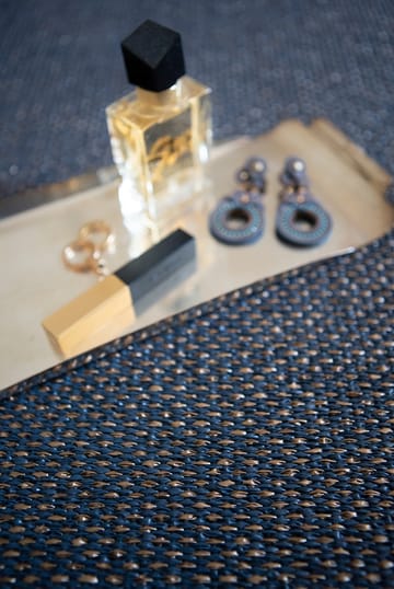 Moor matta midnight metallic (blå-brons) - 70x300 cm - Brita Sweden