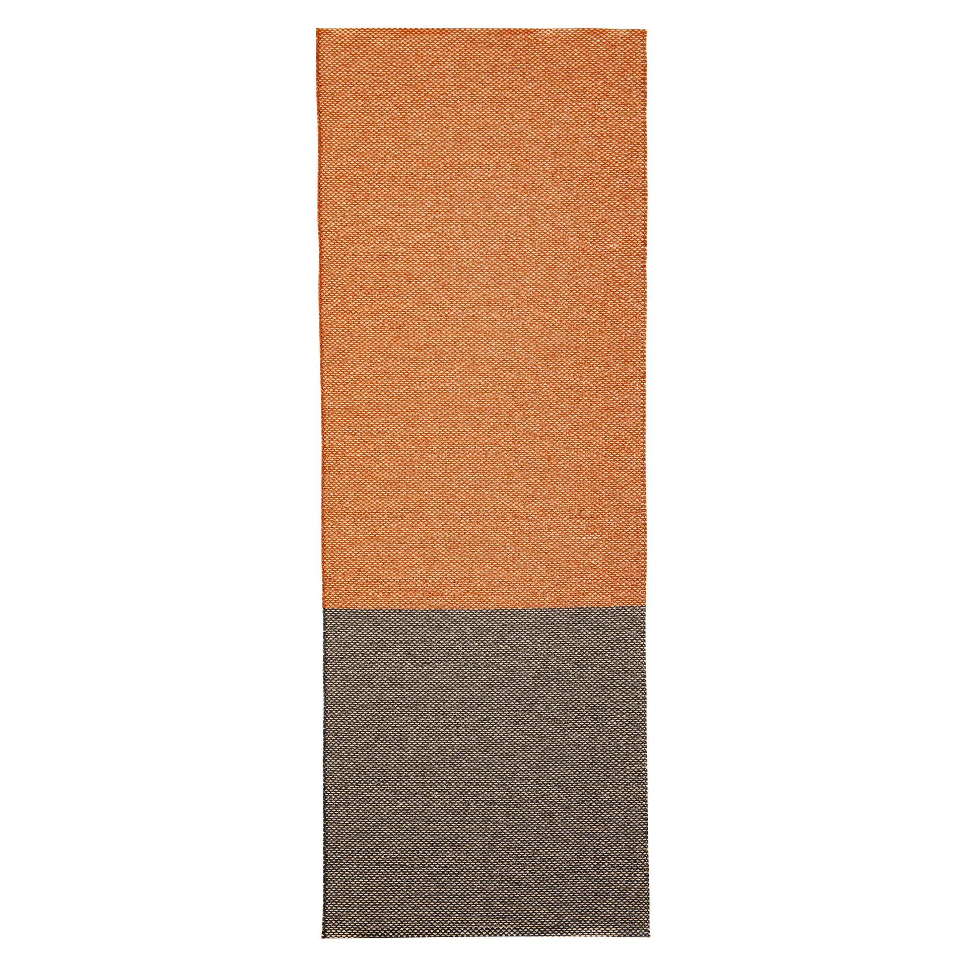 Moor matta mud (svart-terrakotta), 70x200 cm Brita Sweden