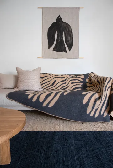 Pine filt - Sand, 180x130 cm - Brita Sweden