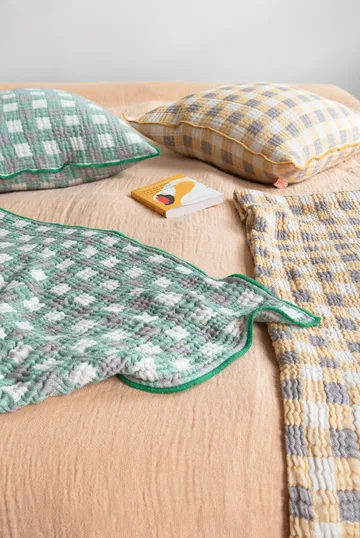 Pomme kuddfodral - Yellow, 50x50 cm - Brita Sweden