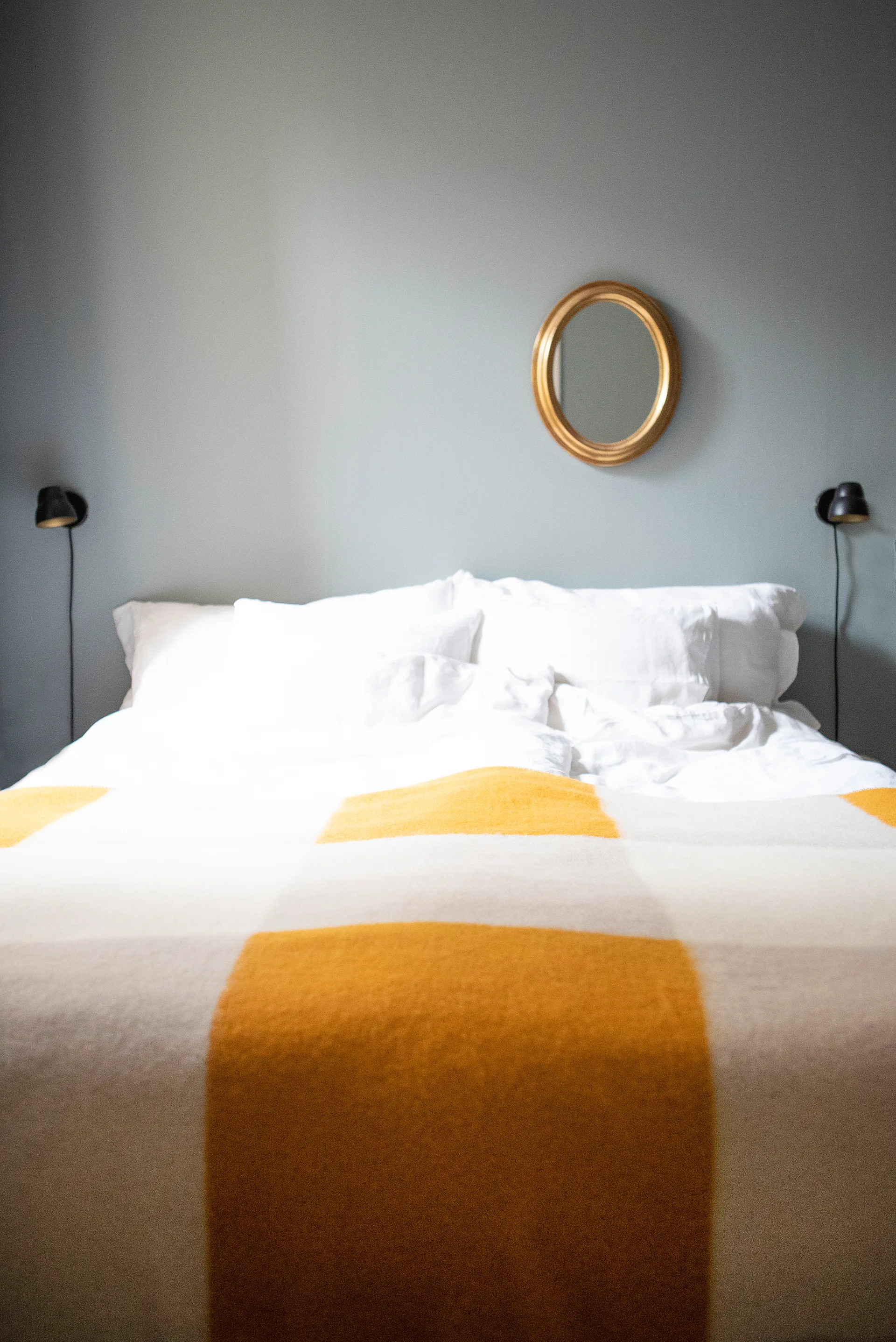 Pop ullfilt 130x200 cm, Gul Brita Sweden