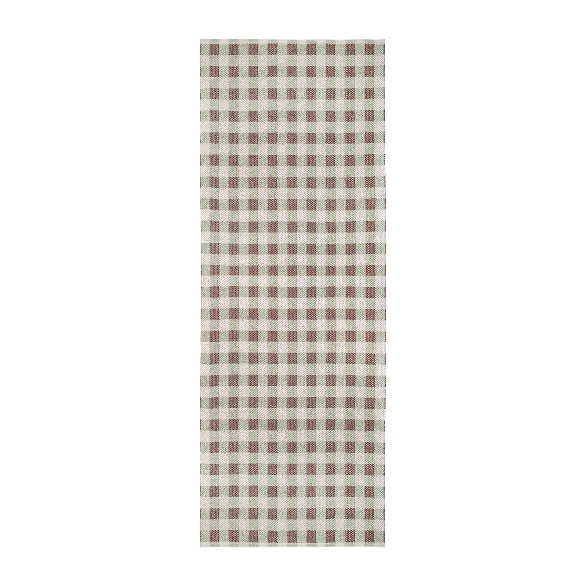 Brita Sweden Poppy matta green 70x250 cm