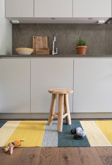 Seasons plastmatta 70x200 cm - sunny (gul, grön) - Brita Sweden