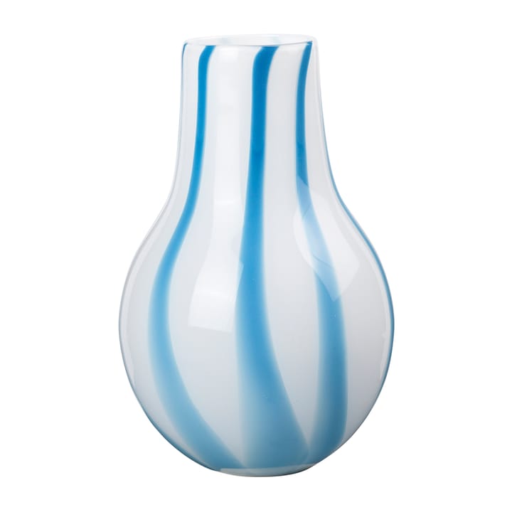 Ada Stripe vas 37 cm - Plein air light blue - Broste Copenhagen