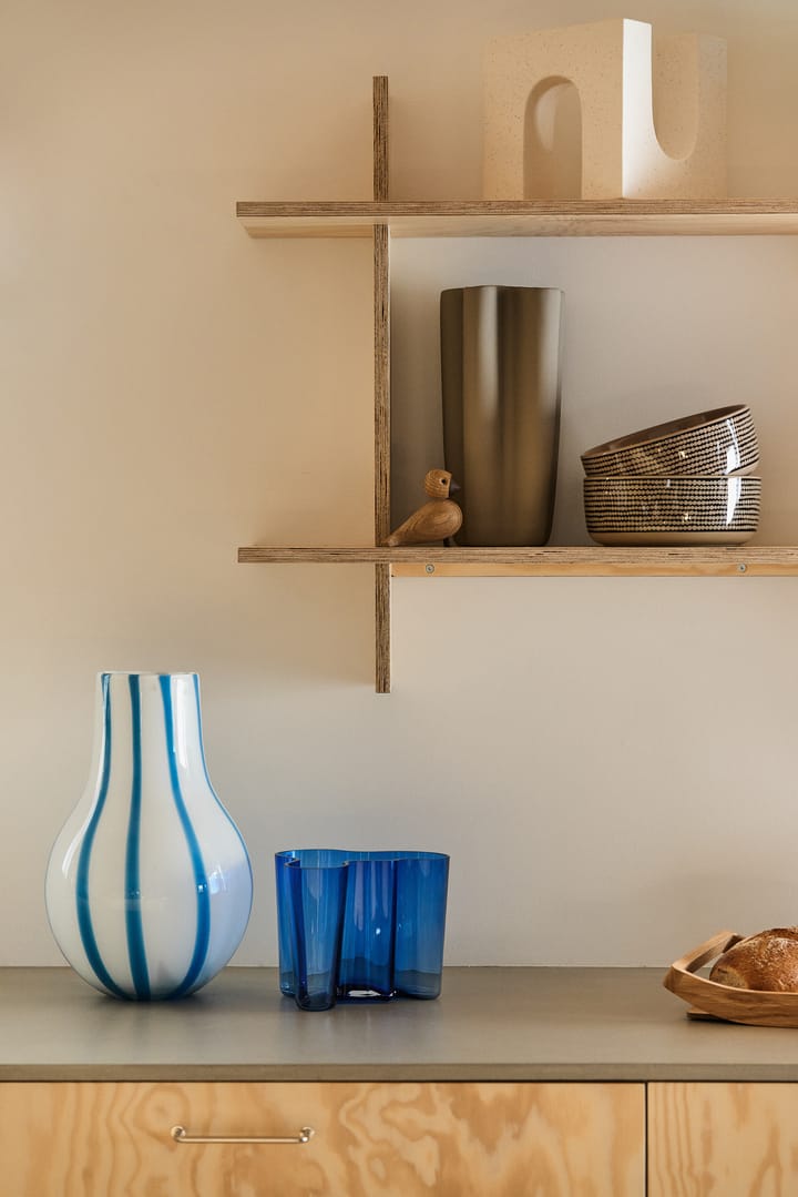 Ada Stripe vas 37 cm, Plein air light blue Broste Copenhagen