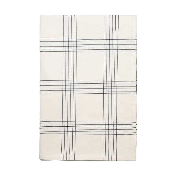 Alice bordsduk - 160x200 cm, Black-Natural - Broste Copenhagen