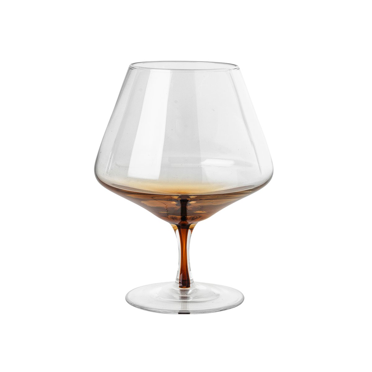Broste Copenhagen Amber cognacglas 45 cl | Skandinavisk Design | Whiskeyglas & Konjaksglas | Orange