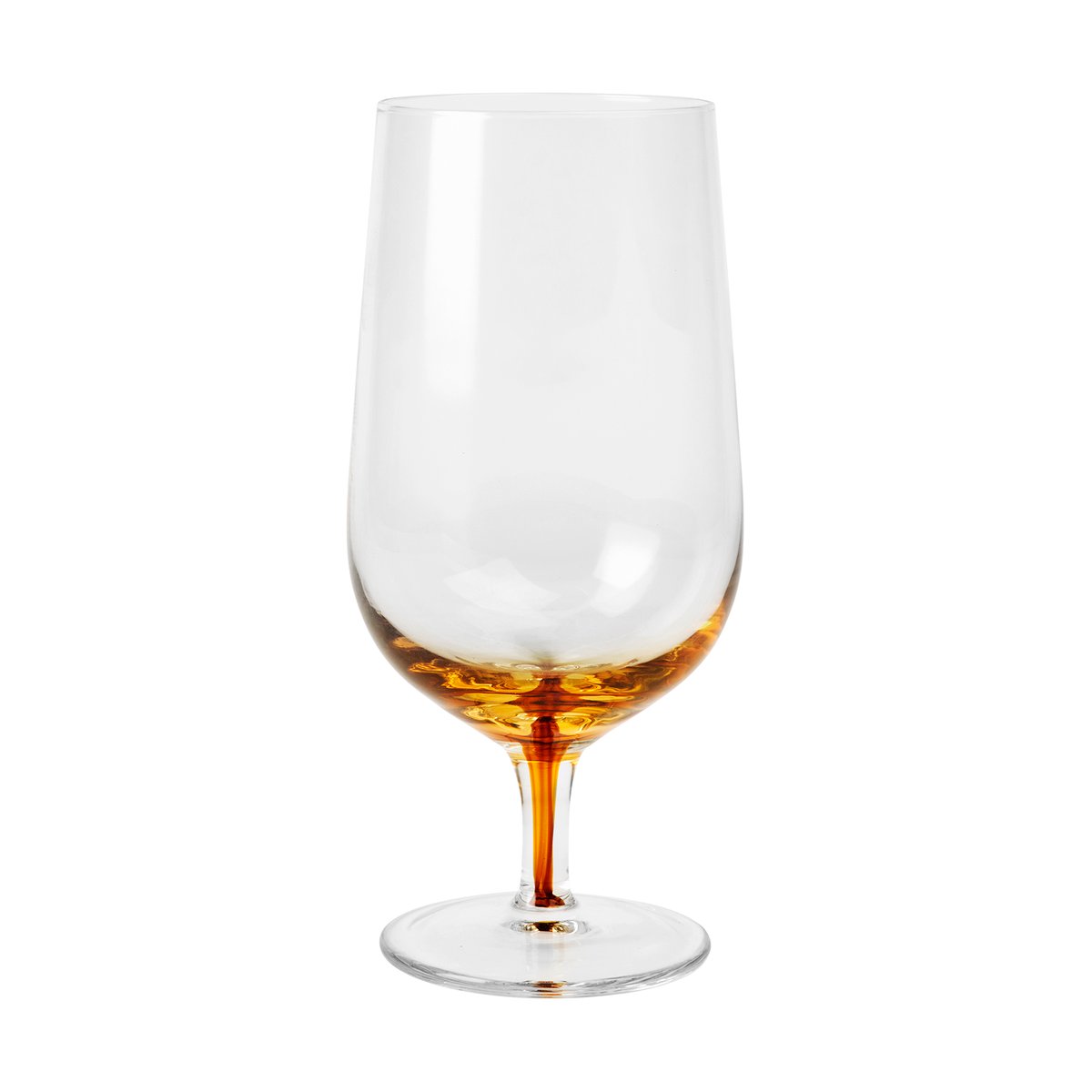Broste Copenhagen Amber ölglas 50 cl Caramel | Skandinavisk Design | Ölglas | Brun