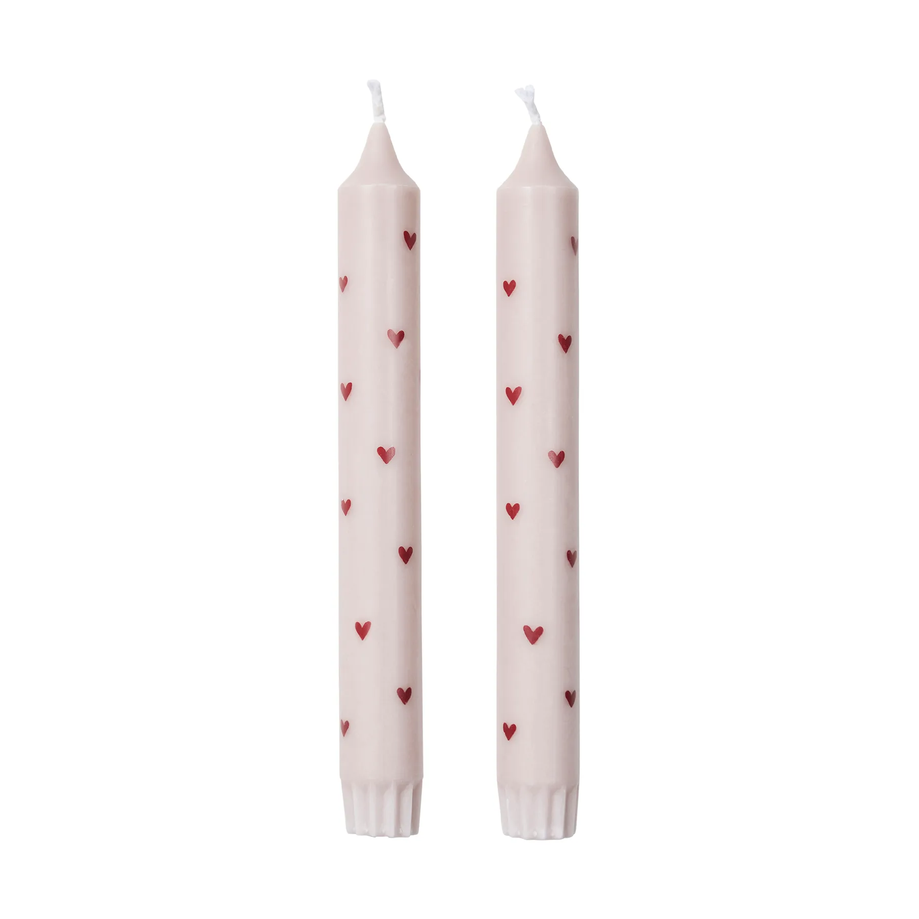 Amor kronljus 2-pack, Light pink-red Broste Copenhagen