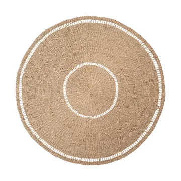 Anina matta sjögräs Ø120 cm - Natural - Broste Copenhagen